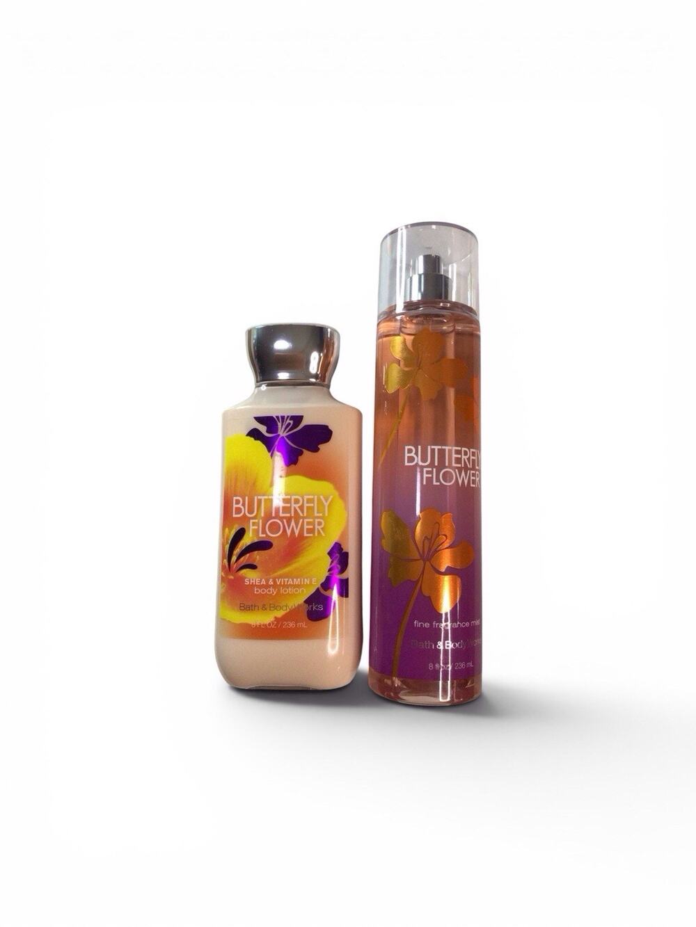 Bath & Body Works Butterfly Flower Fragrance Mist And Body Lotion Discontinued